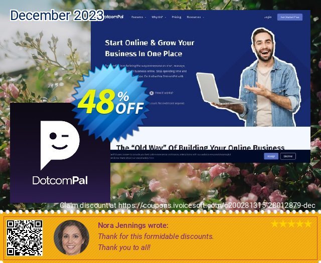 DotcomPal Pro Plan Monthly  놀라운   가격을 제시하다  스크린 샷