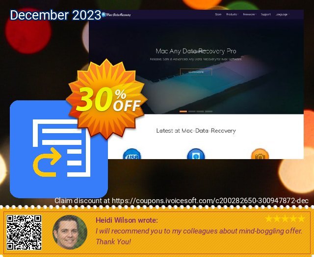 Mac Any Data Recovery Pro Giấy phép thương mại - VI discount 30% OFF, 2022 Father's Day offering sales. Mac Any Data Recovery Pro 