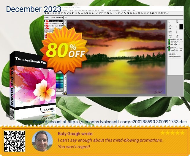 Twistedbrush PRO studio erstaunlich Außendienst-Promotions Bildschirmfoto