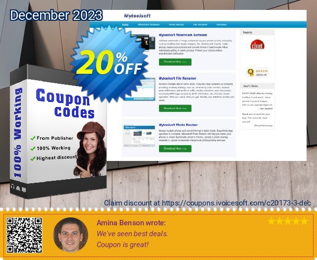 Mytoolsoft Watermark Software(Business License) klasse Preisnachlässe Bildschirmfoto
