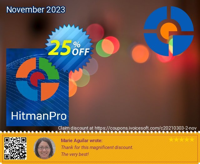 HitmanPro discount 25% OFF, 2022 World Population Day promotions. 25% OFF HitmanPro, verified