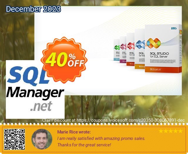 EMS DB Comparer for MySQL (Business) + 2 Year Maintenance discount 30% OFF, 2023 Easter discounts. Coupon code EMS DB Comparer for MySQL (Business) + 2 Year Maintenance