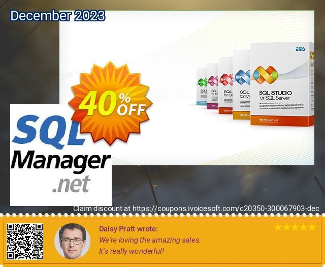EMS SQL Query for MySQL (Business) + 2 Year Maintenance discount 30% OFF, 2023 American Heart Month offering sales. Coupon code EMS SQL Query for MySQL (Business) + 2 Year Maintenance