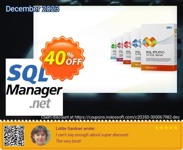 EMS Data Pump for SQL Server (Business) + 3 Year Maintenance discount 30% OFF, 2023 April Fools Day offering sales. Coupon code EMS Data Pump for SQL Server (Business) + 3 Year Maintenance