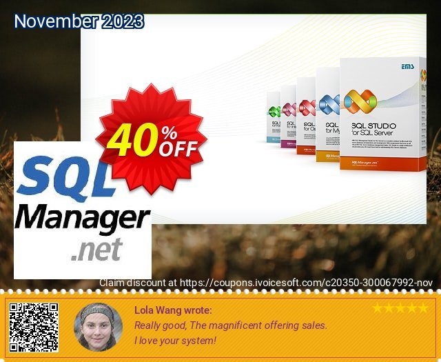 EMS Data Comparer for SQL Server (Business) + 1 Year Maintenance discount 25% OFF, 2022 Memorial Day offering deals. Coupon code EMS Data Comparer for SQL Server (Business) + 1 Year Maintenance