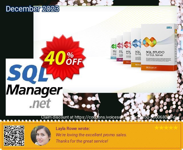 EMS DB Extract for SQL Server (Business) + 2 Year Maintenance discount 30% OFF, 2023 Good Friday discounts. Coupon code EMS DB Extract for SQL Server (Business) + 2 Year Maintenance