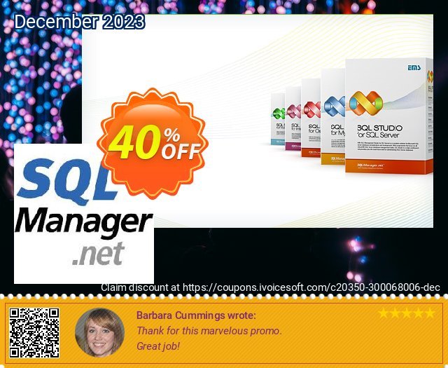 EMS DB Extract for SQL Server (Business) + 3 Year Maintenance discount 30% OFF, 2023 Easter promotions. Coupon code EMS DB Extract for SQL Server (Business) + 3 Year Maintenance