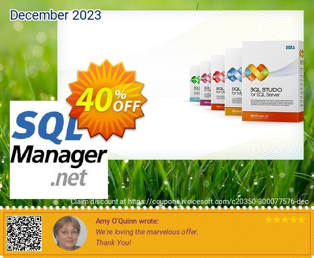 EMS SQL Management Studio for SQL Server (Business) + 3 Year Maintenance discount 20% OFF, 2022 Spring offering sales. Coupon code EMS SQL Management Studio for SQL Server (Business) + 3 Year Maintenance