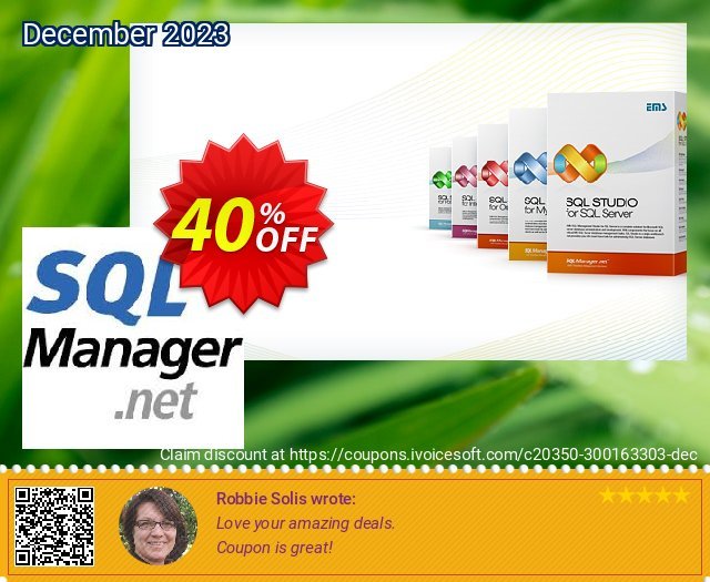 EMS SQL Query for Oracle (Business) + 3 Year Maintenance discount 30% OFF, 2023 April Fools' Day offering sales. Coupon code EMS SQL Query for Oracle (Business) + 3 Year Maintenance
