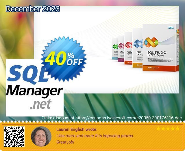 EMS SQL Management Studio for Oracle (Business) + 3 Year Maintenance discount 30% OFF, 2023 Easter promotions. Coupon code EMS SQL Management Studio for Oracle (Business) + 3 Year Maintenance