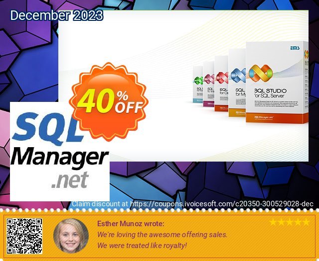 EMS SQL Backup PRO for SQL Server (Business) + 1 Year Maintenance discount 30% OFF, 2023 April Fools' Day offering sales. Coupon code EMS SQL Backup PRO for SQL Server (Business) + 1 Year Maintenance