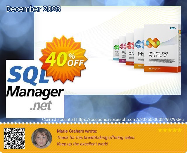 EMS SQL Backup PRO for SQL Server (Business) + 2 Year Maintenance discount 30% OFF, 2023 World Backup Day offering deals. Coupon code EMS SQL Backup PRO for SQL Server (Business) + 2 Year Maintenance