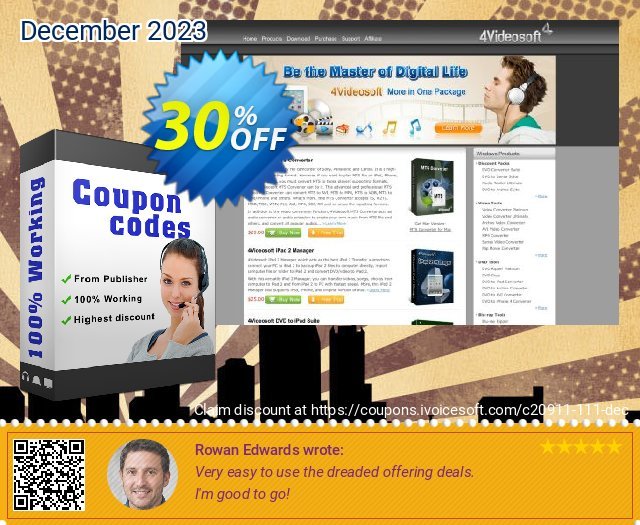 4Videosoft Media Toolkit Ultimate discount 30% OFF, 2024 Easter offering sales. 4Videosoft coupon (20911)