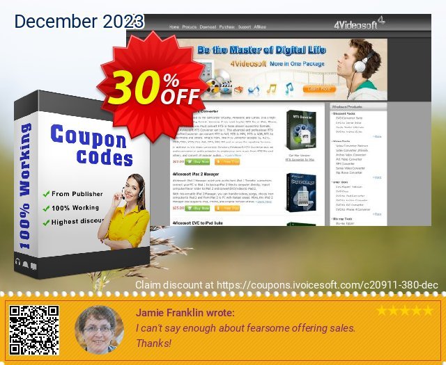4Videosoft Mac DVD Ripper Platinum discount 30% OFF, 2024 World Heritage Day deals. 4Videosoft coupon (20911)