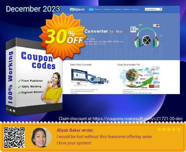 Bigasoft VOB Converter for Windows discount 30% OFF, 2024 World Heritage Day offering discount. 1 year 30% OFF  coupon code