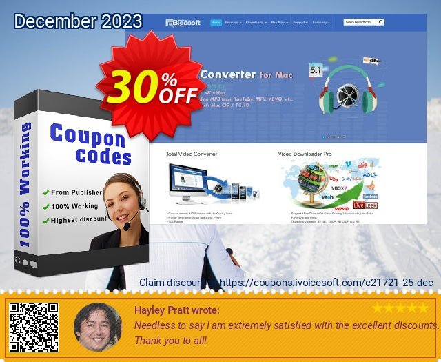 Bigasoft VOB to 3GP Converter for Windows discount 30% OFF, 2024 World Heritage Day offering sales. Bigasoft Coupon code,Discount , Promo code