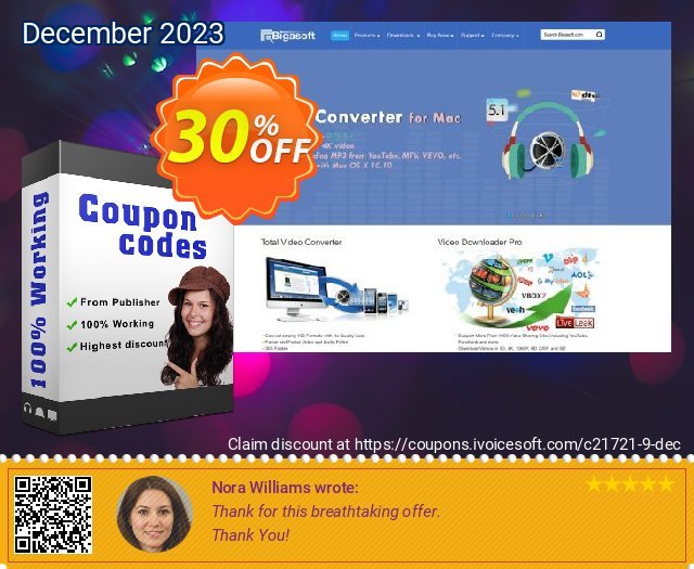 Bigasoft PSP Video Converter discount 30% OFF, 2024 Spring offering sales. Bigasoft Coupon code,Discount , Promo code