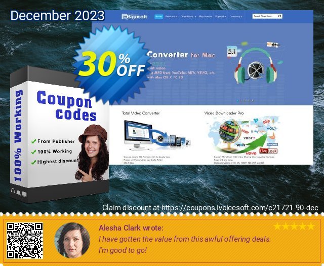 Bigasoft VOB to PSP Converter discount 30% OFF, 2024 World Heritage Day discounts. Bigasoft Coupon code,Discount , Promo code