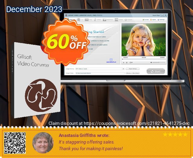 GiliSoft Video Converter Lifetime (for 3 PCs) discount 60% OFF, 2024 World Heritage Day offering sales. GiliSoft Video Converter (Classic +Discovery)  - 3 PC / Liftetime free update amazing discount code 2024