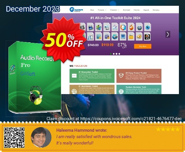 Audio Recorder Pro menakjubkan promo Screenshot