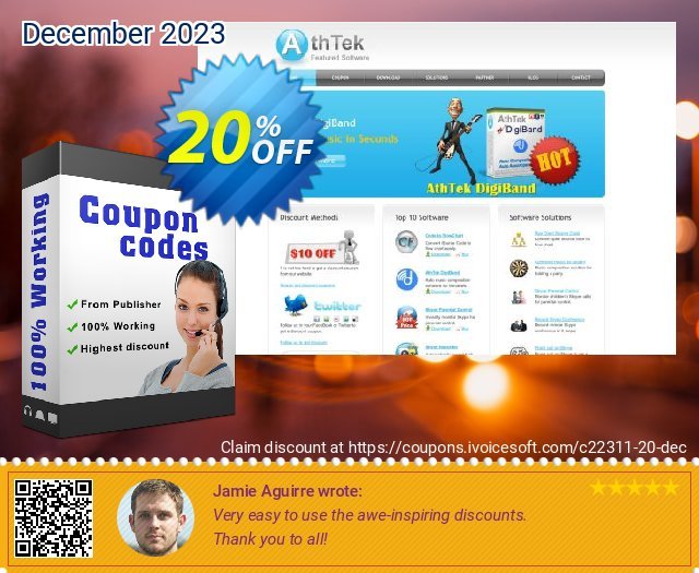 AthTek NetWalk One Year License discount 20% OFF, 2022 Mother's Day offering sales. CRM Service