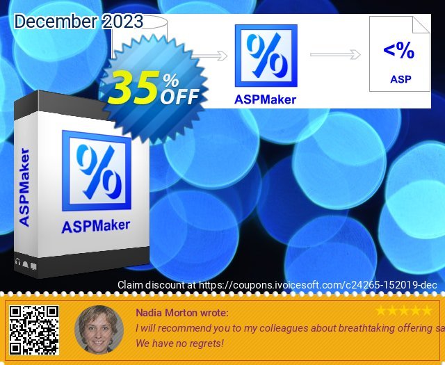 ASPMaker impresif kupon diskon Screenshot