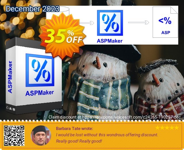 ASPMaker UPGRADE teristimewa sales Screenshot