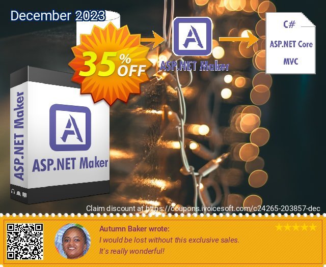 ASP.NET Maker UPGRADE terbaik sales Screenshot