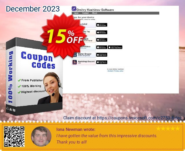 IconEdit2 (Site License) discount 15% OFF, 2022 Spring offering deals. DesktopFay coupon 2753