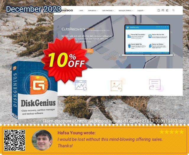 DiskGenius Professional (Technician) discount 10% OFF, 2022 Discovery Day offering sales. 30%off P