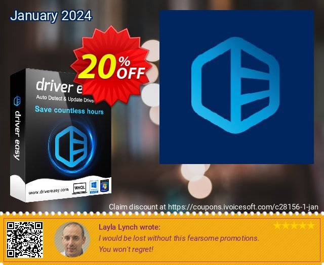 Driver Navigator - 1 PC / 1 Year discount 20% OFF, 2022 Summer offering discount. Driver Easy 20% Coupon