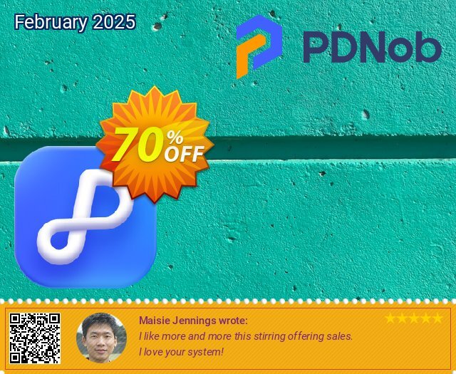 PDNob PDF Editor discount 70% OFF, 2025 Women Month offering sales. Tenorshare's New PDF Product with 14-Day Free Trial and 20% Discount