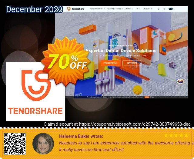 Tenorshare PDF Converter (Unlimited PCs) discount 70% OFF, 2023 April Fools' Day deals. 28% OFF Tenorshare PDF Converter (Unlimited PCs), verified