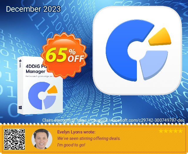 Tenorshare Partition Manager (Unlimited PCs) discount 28% OFF, 2023 April Fools Day offering sales. discount