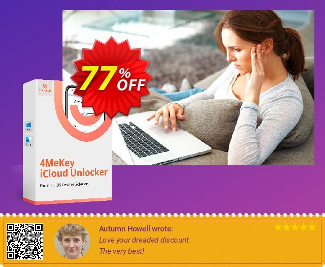 Tenorshare 4MeKey discount 77% OFF, 2024 Spring discount. 77% OFF Tenorshare 4MeKey, verified