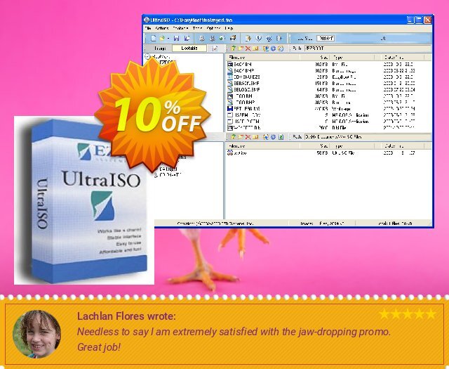 UltraISO discount 10% OFF, 2024 April Fools' Day promo sales. 10% OFF UltraISO Feb 2024