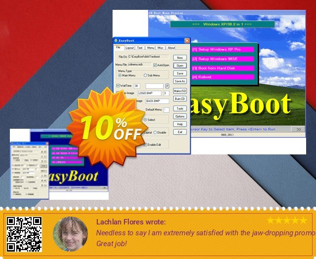 EasyBoot 可怕的 促销销售 软件截图