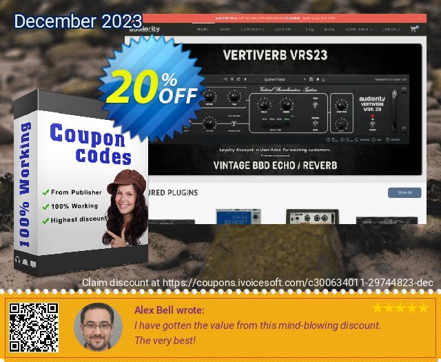 Audiority Deleight discount 20% OFF, 2022 Int' Nurses Day offering sales. Audiority Deleight Amazing promotions code 2022