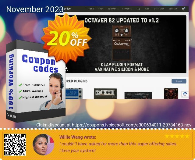 Audiority LDC2 Compander discount 20% OFF, 2022 New Year offer. Audiority LDC2 Compander Stunning promotions code 2022
