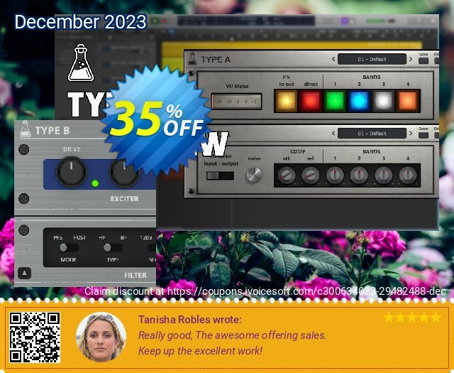 AudioThing Type B discount 35% OFF, 2022 Kissing Day offering sales. Summer Sale 2022