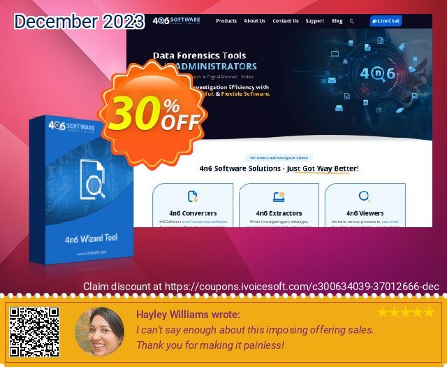 4n6 Outlook Forensics Wizard Pro yg mengagumkan penawaran loyalitas pelanggan Screenshot