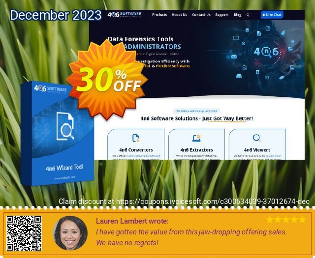 4n6 Outlook Forensics Wizard Enterprise discount 30% OFF, 2024 Spring offering sales. Halloween Offer