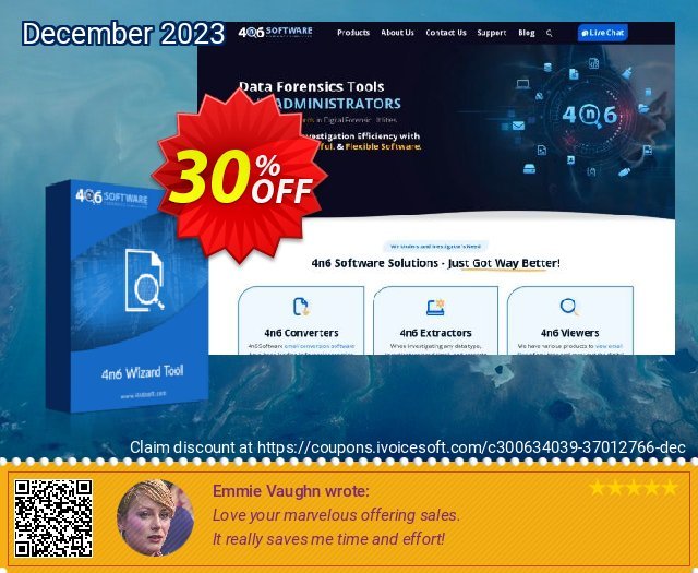 4n6 Outlook Email Address Extractor Wizard Pro discount 30% OFF, 2024 April Fools' Day offer. Halloween Offer