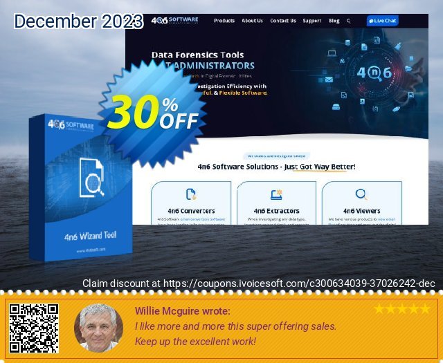 4n6 EmailBakup Pro super Promotionsangebot Bildschirmfoto