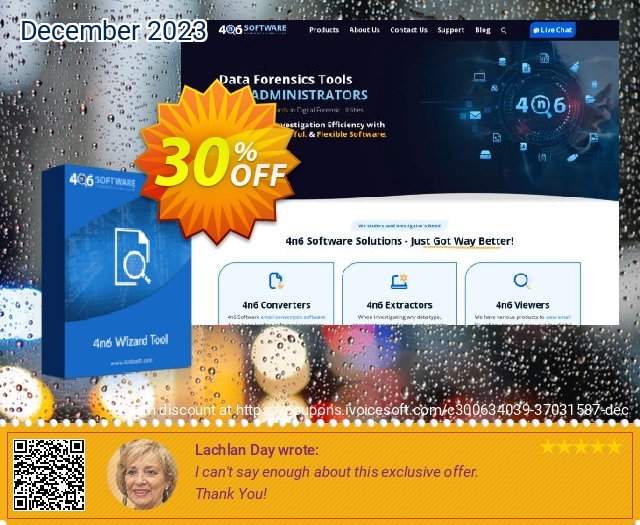4n6 MailSpring Forensics Wizard umwerfenden Außendienst-Promotions Bildschirmfoto
