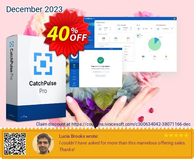 CatchPulse - 13 Device (1 Year) discount 40% OFF, 2024 Easter sales. CatchPulse - 13 Device (1 Year) Fearsome discounts code 2024
