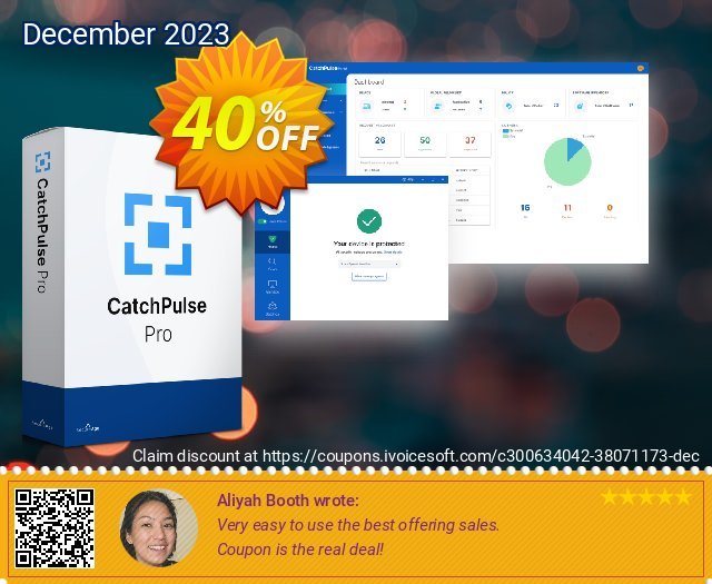 CatchPulse - 20 Device (1 Year) discount 40% OFF, 2024 Resurrection Sunday promo. CatchPulse - 20 Device (1 Year) Amazing discounts code 2024