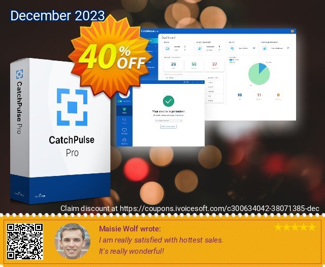 CatchPulse - 1 Device (3 Year) discount 40% OFF, 2024 Labour Day offering sales. CatchPulse - 1 Device (3 Year) Special sales code 2024