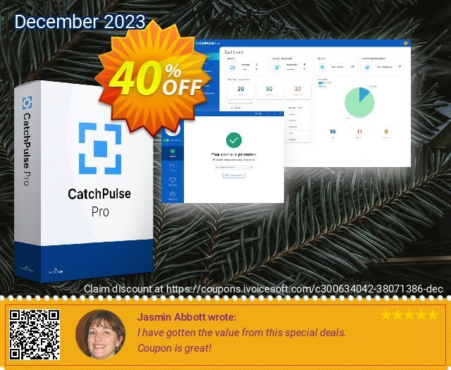 CatchPulse - 5 Device (3 Year) discount 40% OFF, 2024 April Fools' Day offering sales. CatchPulse - 5 Device (3 Year) Exclusive deals code 2024