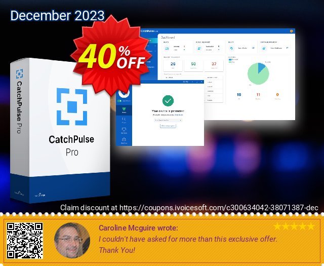 CatchPulse - 10 Device (3 Year) discount 40% OFF, 2024 Easter Day offering sales. CatchPulse - 10 Device (3 Year) Awesome offer code 2024